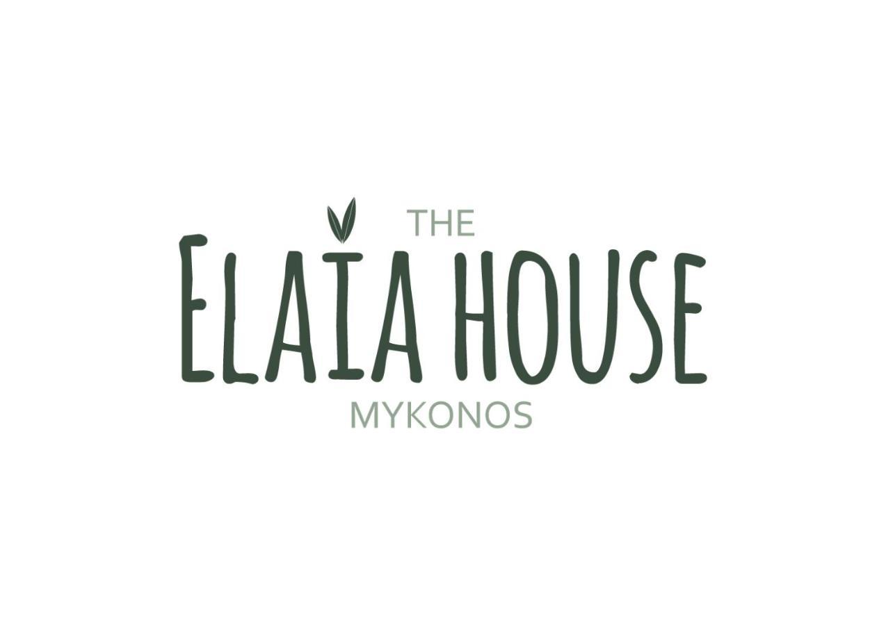 Вілла The Elaia House Mykonos Орнос Екстер'єр фото