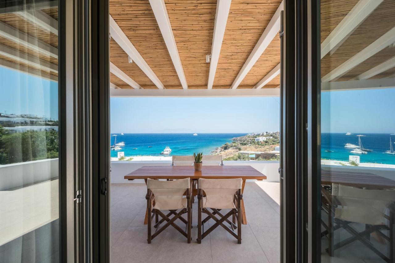 Вілла The Elaia House Mykonos Орнос Екстер'єр фото
